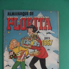 Tebeos: ALMANAQUE DE FLORITA PARA 1957 CLIPER ORIGINAL