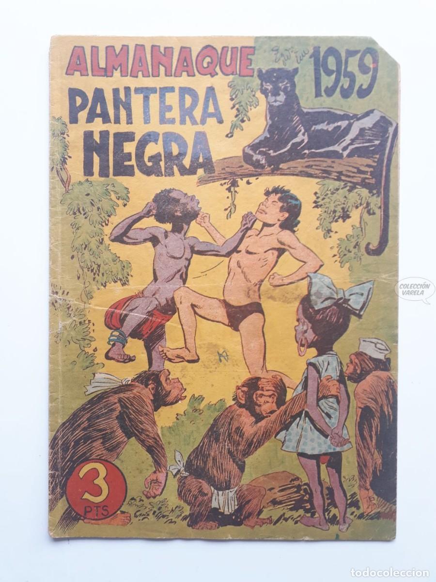 Tebeos: Almanaque Pantera Negra 1959 - Maga - Foto 1