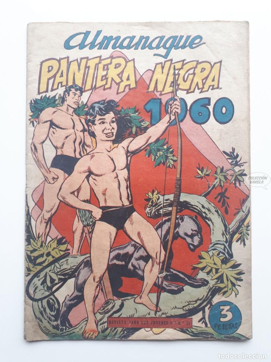 Tebeos: Almanaque Pantera Negra 1960 - Maga - Foto 1