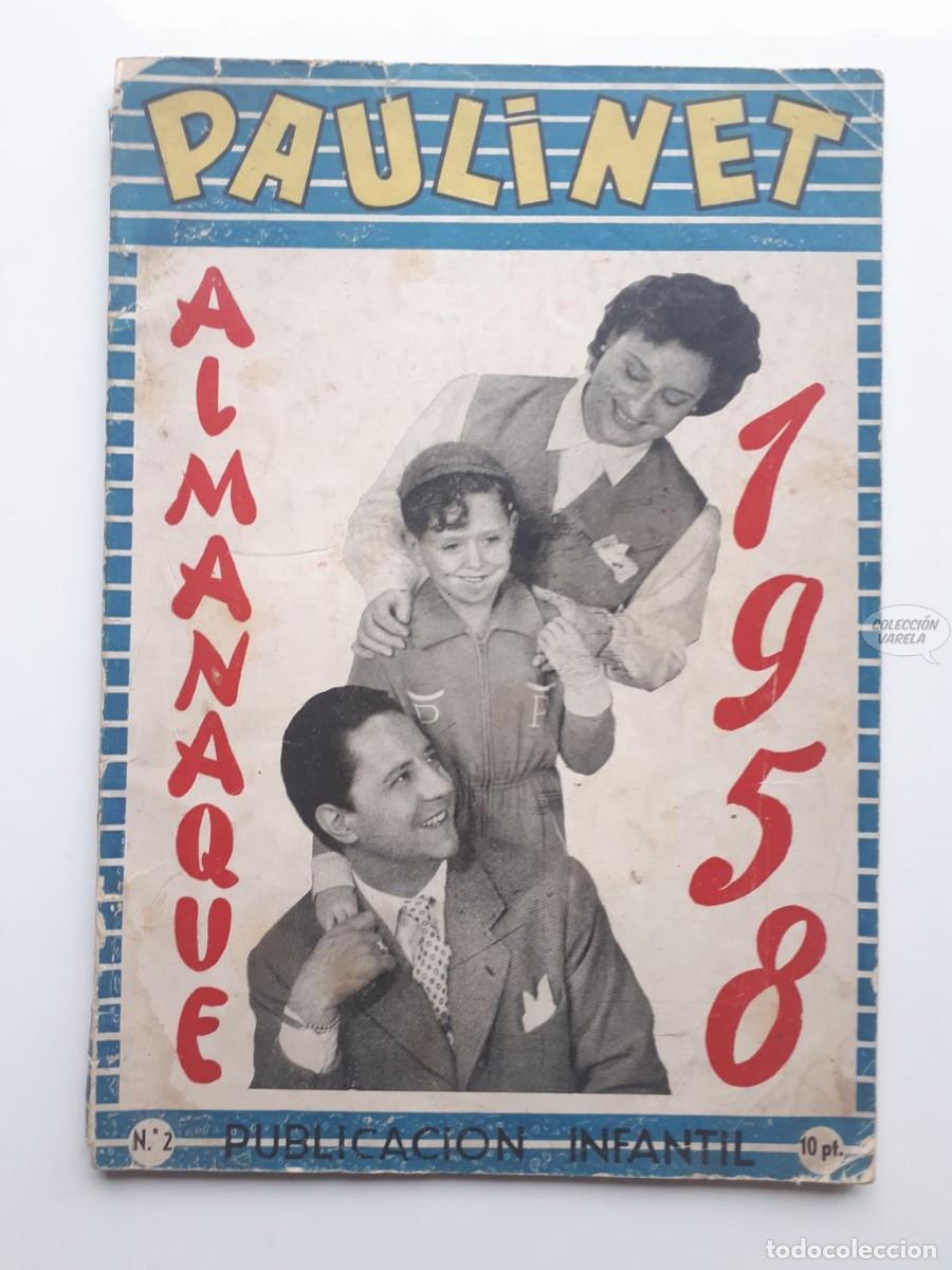 Tebeos: Almanaque Paulinet 1958 - Foto 1