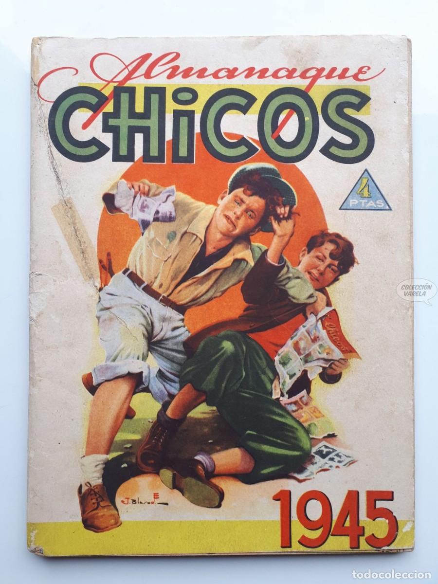 Tebeos: Almanaque Chicos 1945 - Consuelo Gil - Foto 1