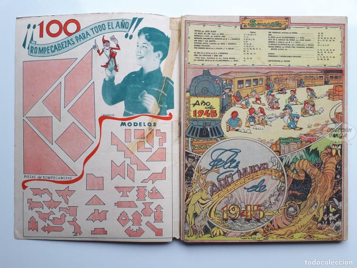 Tebeos: Almanaque Chicos 1945 - Consuelo Gil - Foto 3