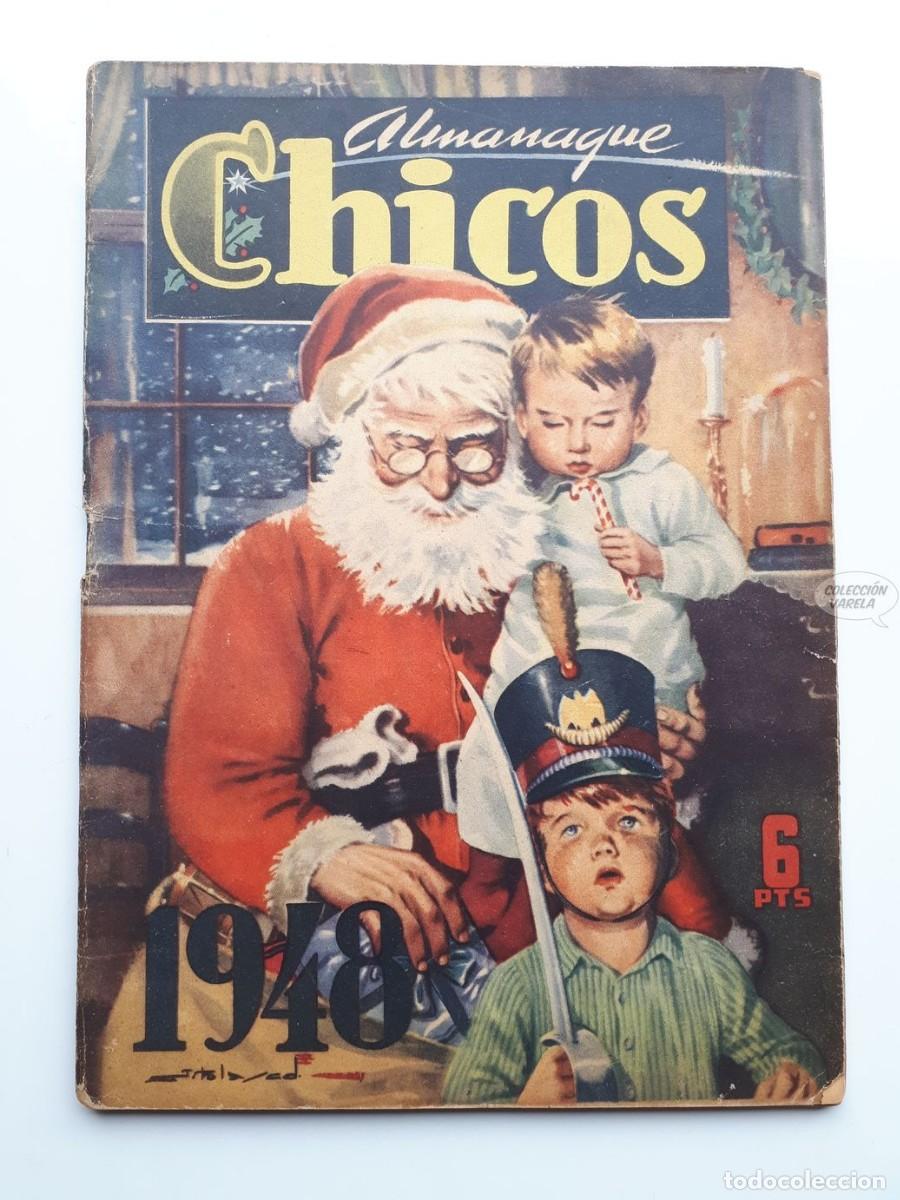 Tebeos: Almanaque Chicos 1948 - Consuelo Gil - Foto 1