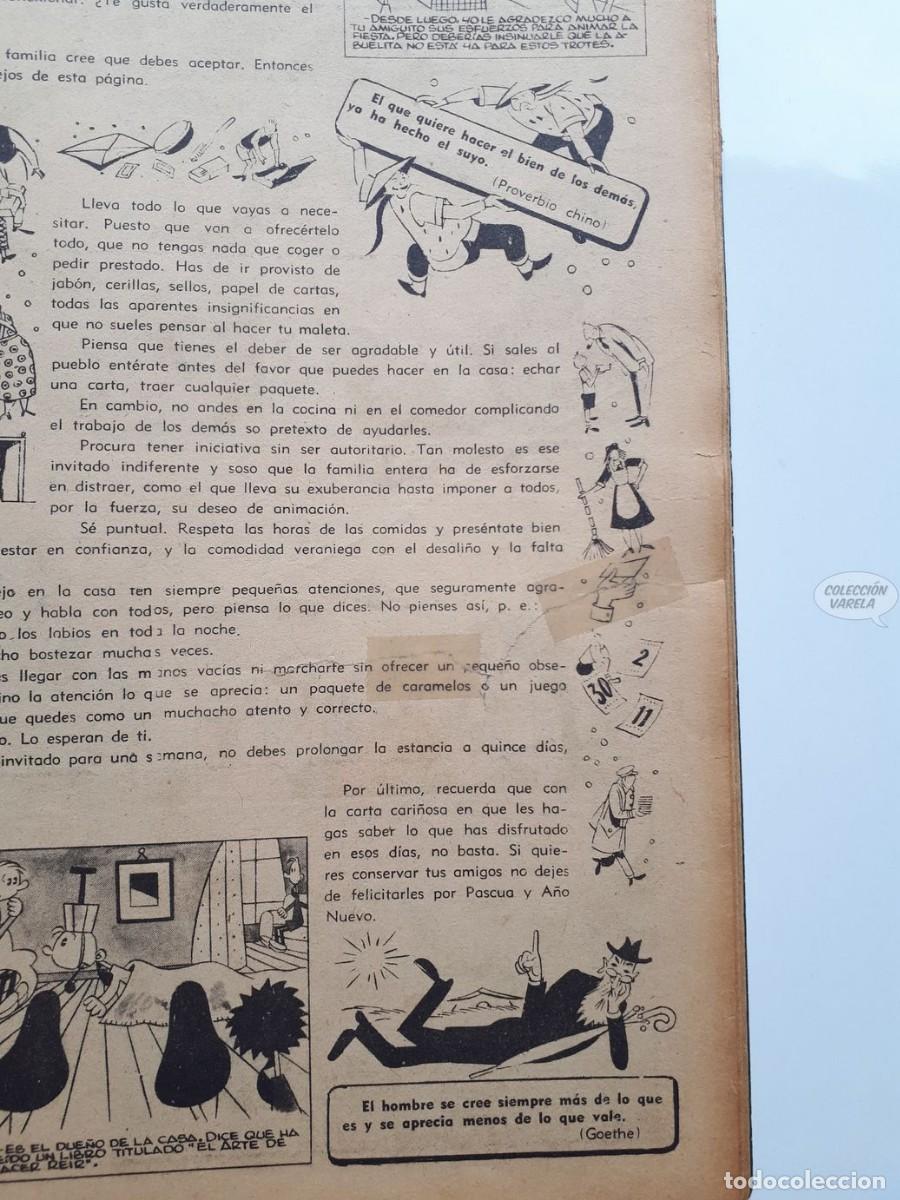 Tebeos: Almanaque Chicos 1948 - Consuelo Gil - Foto 5