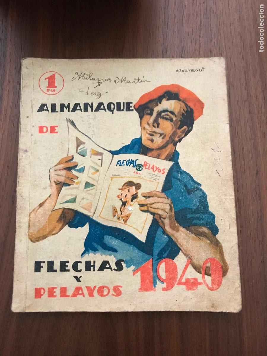 Tebeos: ALMANAQUE FLECHAS Y PELAYOS 1940 - Foto 1