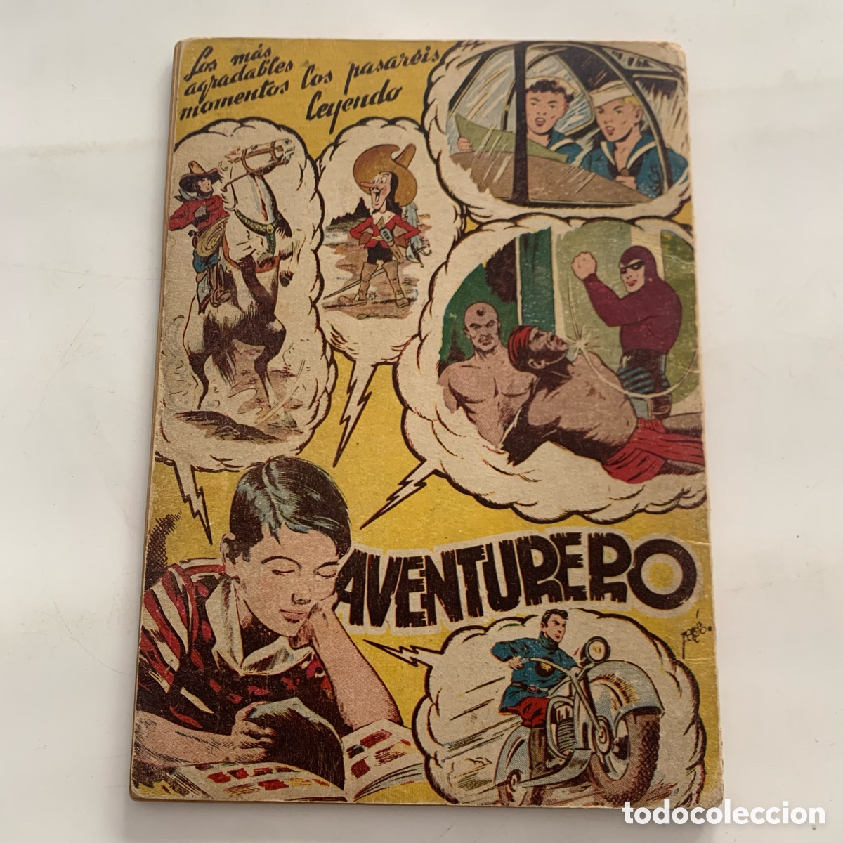 Tebeos: TEBEO ALMANAQUE AVENTURERO DE 1946 - Foto 4