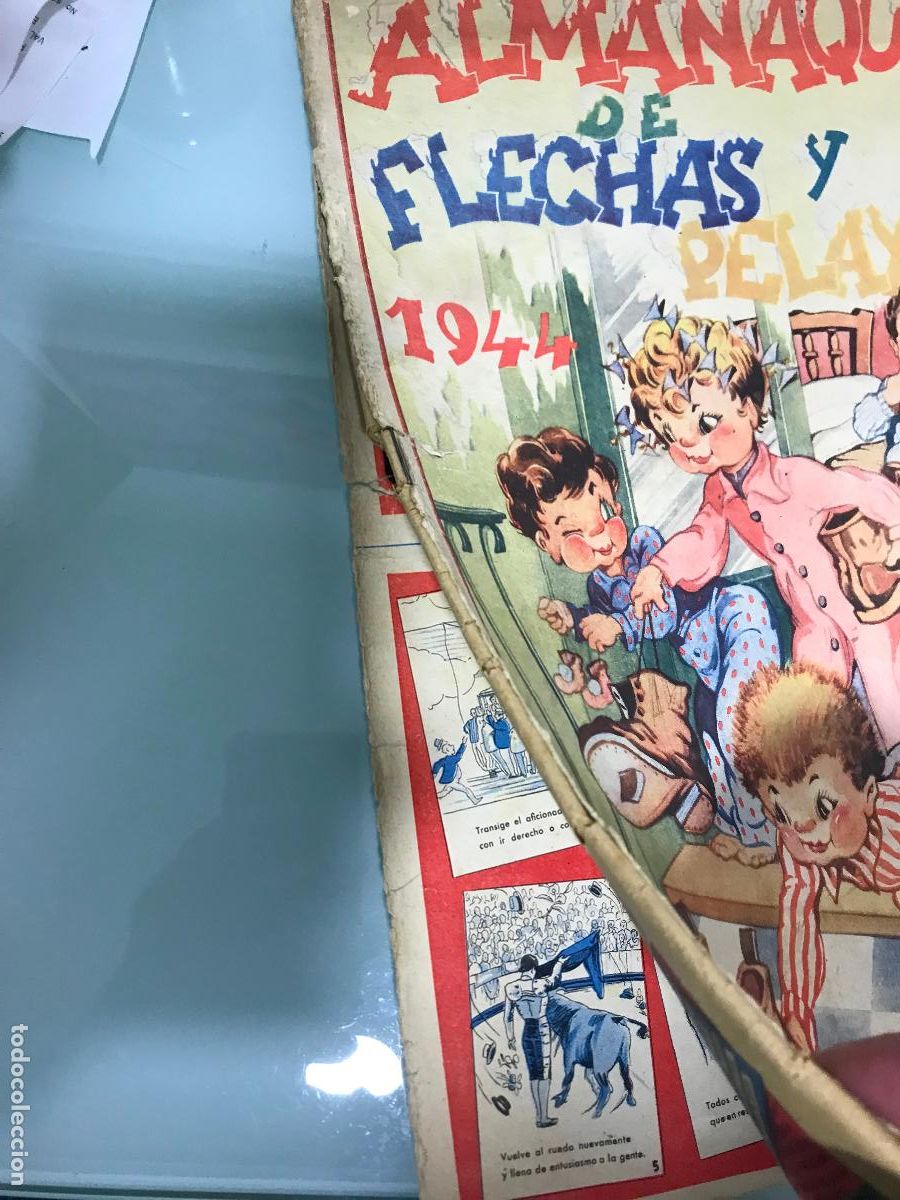 Tebeos: ALMANAQUE DE FLECHAS Y PELAYOS 1944 - Foto 2
