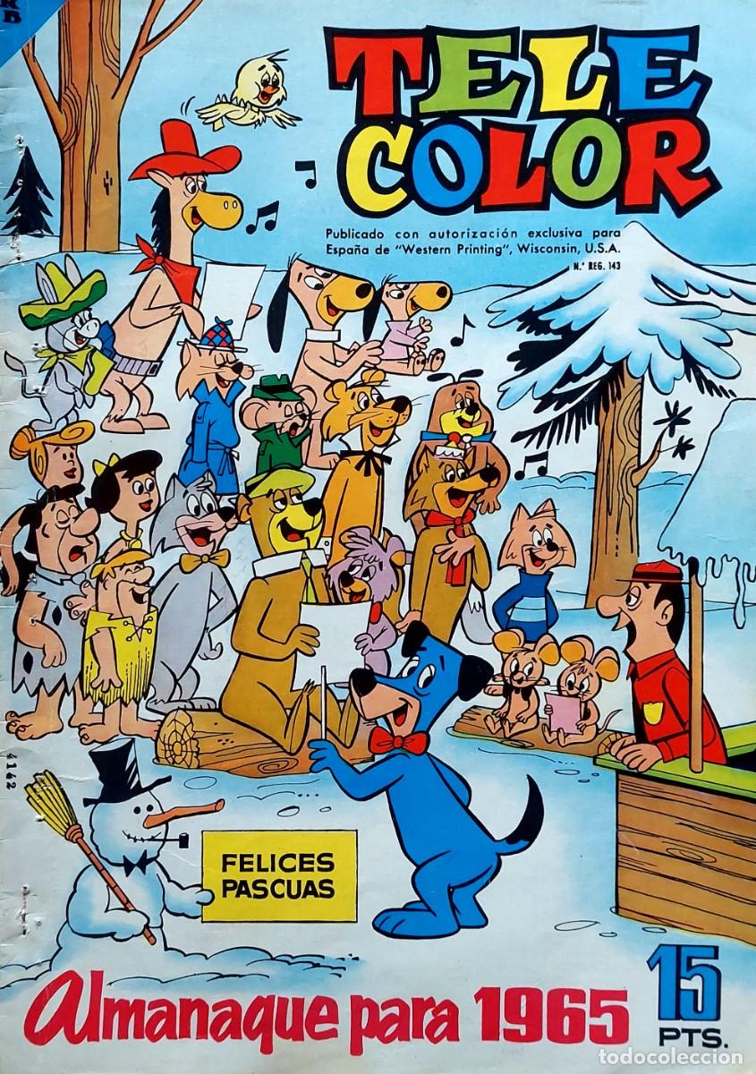 Tebeos: ALMANAQUE TELECOLOR 1965 - Foto 1