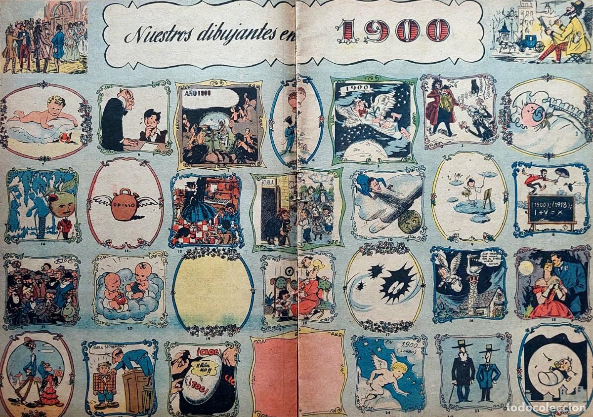 Tebeos: ALMANAQUE ( CHICOS 1950 ) - Foto 5