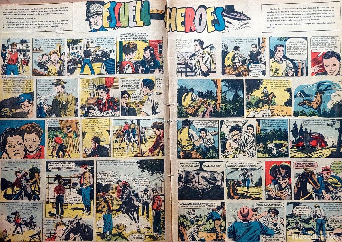 Tebeos: ALMANAQUE ( CHICOS 1950 ) - Foto 6
