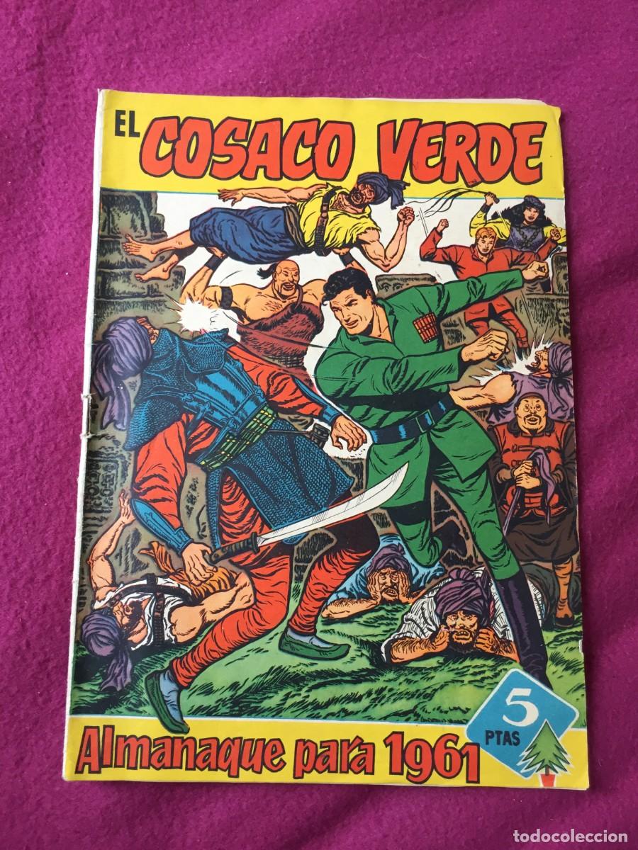 Tebeos: COMIC EL COSACO VERDE ALMANAQUE 1961 --- ORIGINAL - Foto 1