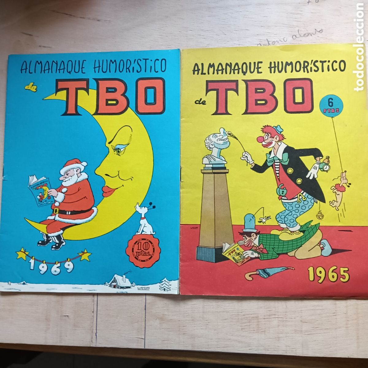 Tebeos: TBO ALMANAQUES A&Ntilde;O 1965-1969 - Foto 1