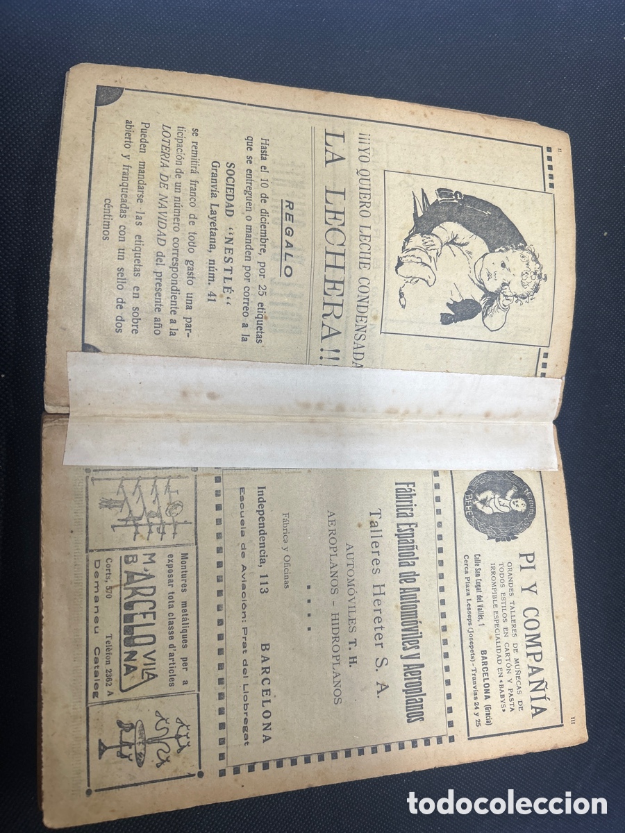 Tebeos: Almanaque el a&ntilde;o en la mano 1921 - Foto 3