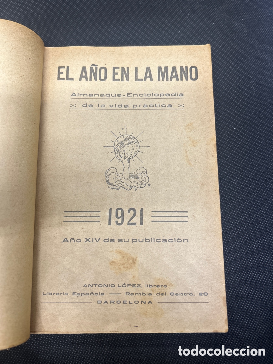 Tebeos: Almanaque el a&ntilde;o en la mano 1921 - Foto 4