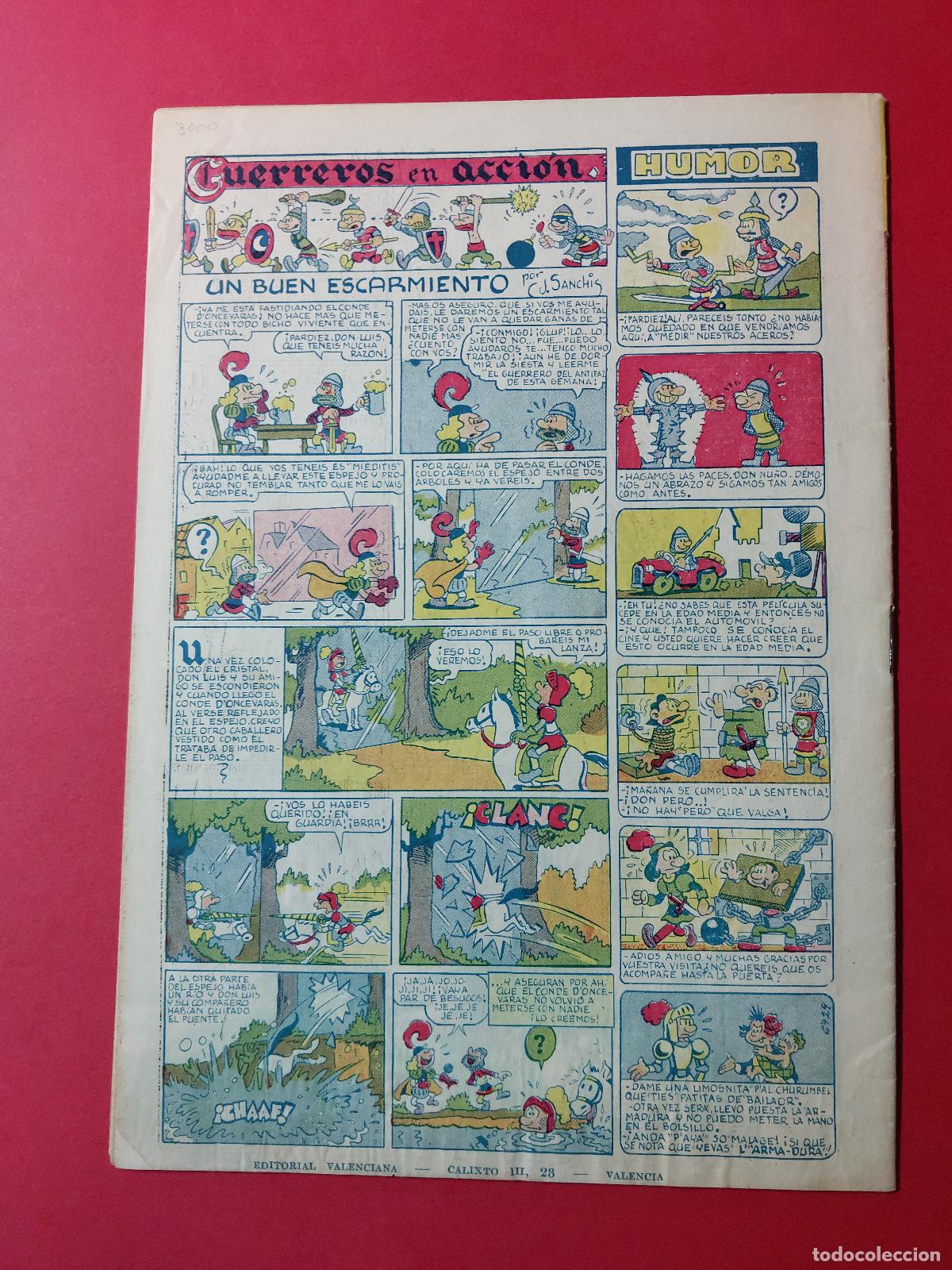 Tebeos: Almanaque El Guerrero del Antifaz 1955 - Foto 3