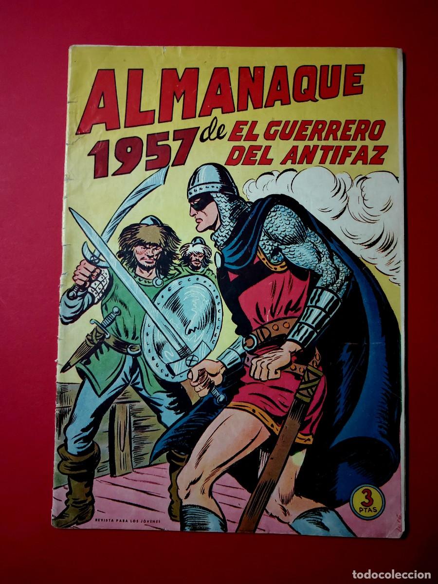 Tebeos: Almanaque El Guerrero del Antifaz 1957 - Foto 1