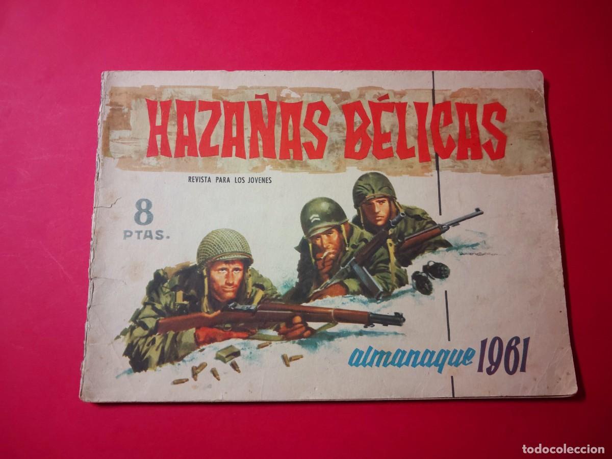 Tebeos: Almanaque 1961 Haza&ntilde;as B&eacute;licas - Foto 1