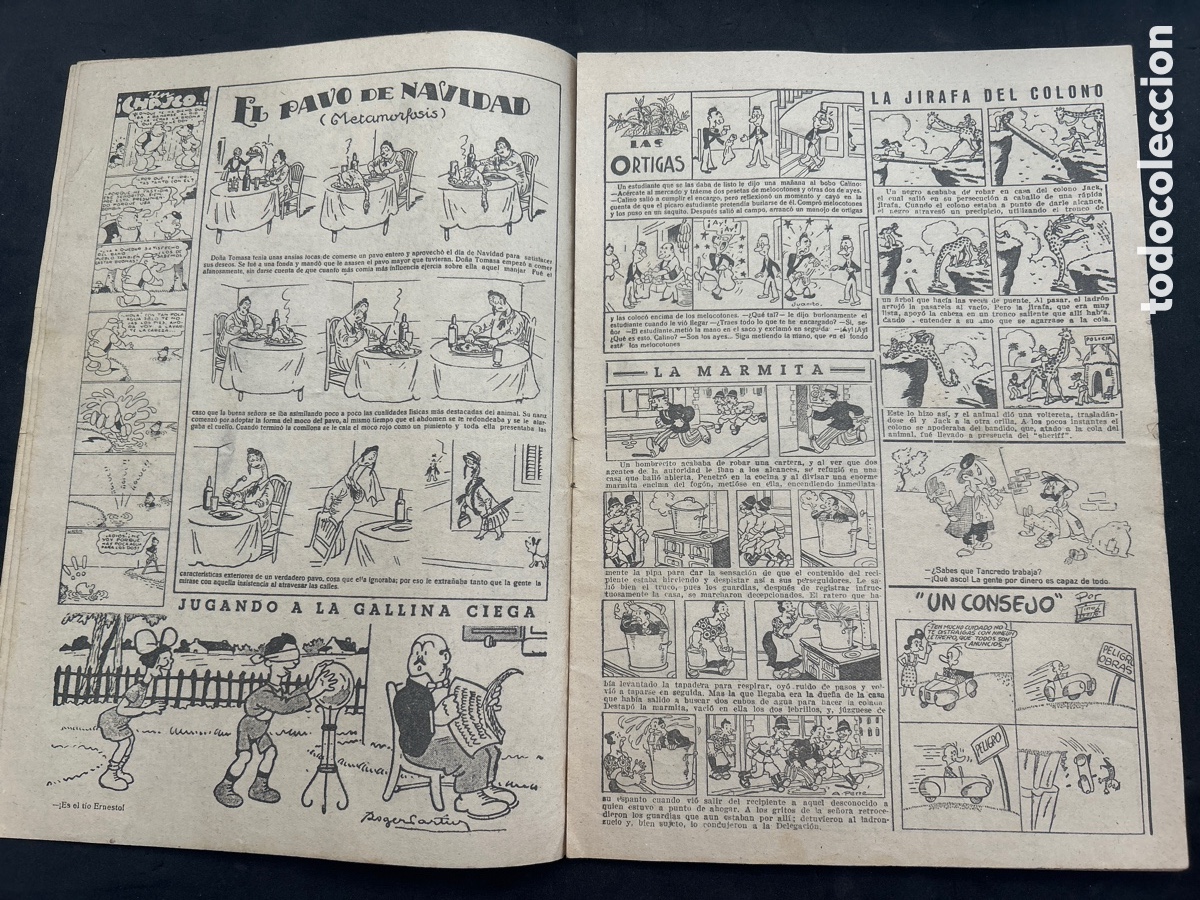 Tebeos: Almanaque humor&iacute;stico 1950 - Foto 3