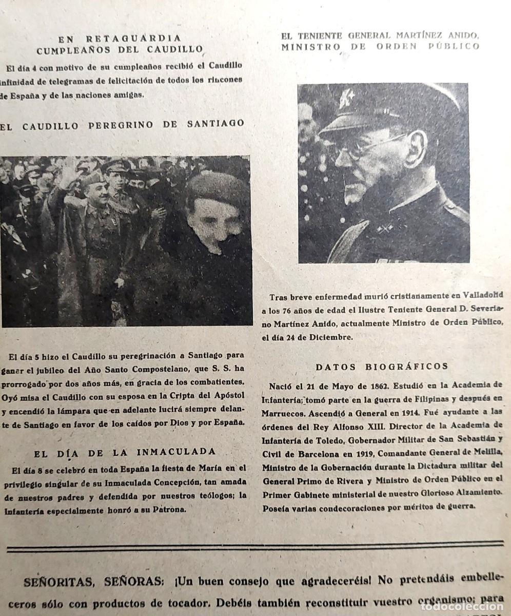 Tebeos: ANTIGUO ALMANAQUE DE ( FLECHAS Y PELAYOS ) 1940 - Foto 5