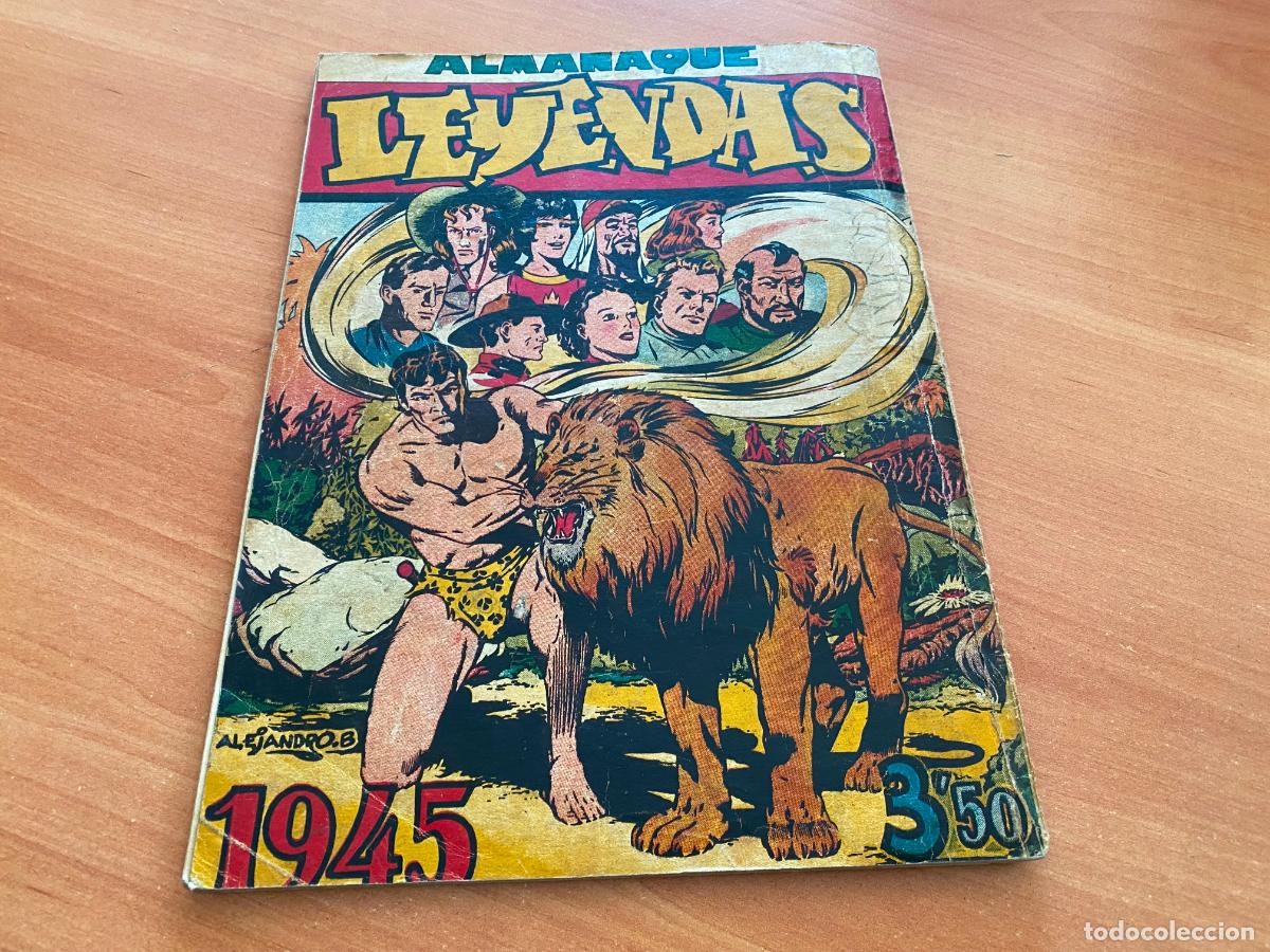 Tebeos: LEYENDAS ALMANAQUE PARA 1945 (COB246) - Foto 3