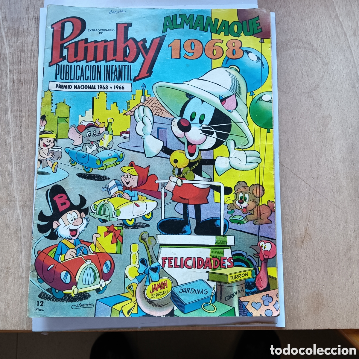 Tebeos: PUMBY ALMANAQUE 1 968 - Foto 1