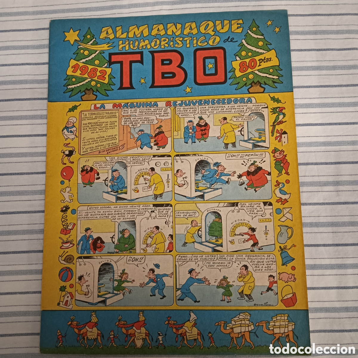 Tebeos: TBO ALMANAQUE HUMOR&Iacute;STICO 1982 - Foto 1