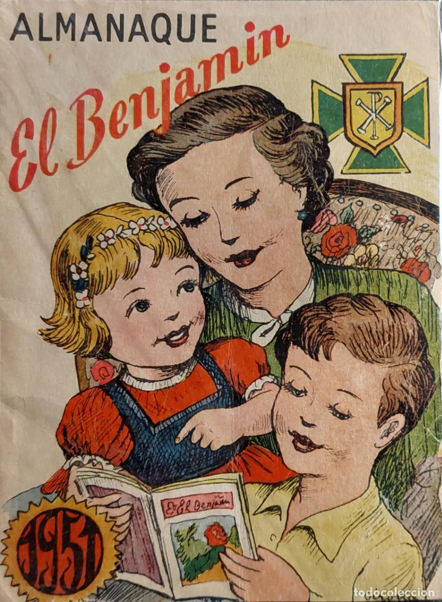 Tebeos: ANTIGUO ALMANAQUE EL (BENJAM&Iacute;N 1951 ) DE 1951 - Foto 1