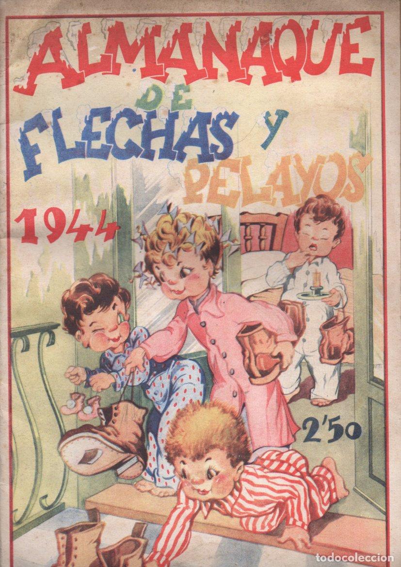 Tebeos: ALMANAQUE FLECHAS Y PELAYOS 1944 - Foto 1