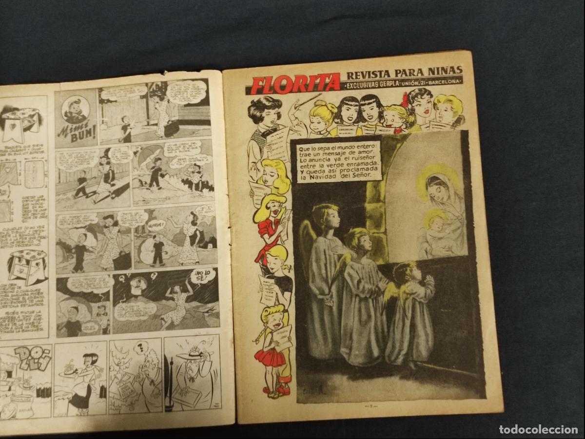 Tebeos: ALMANAQUE 1956 - FLORITA - - Foto 4