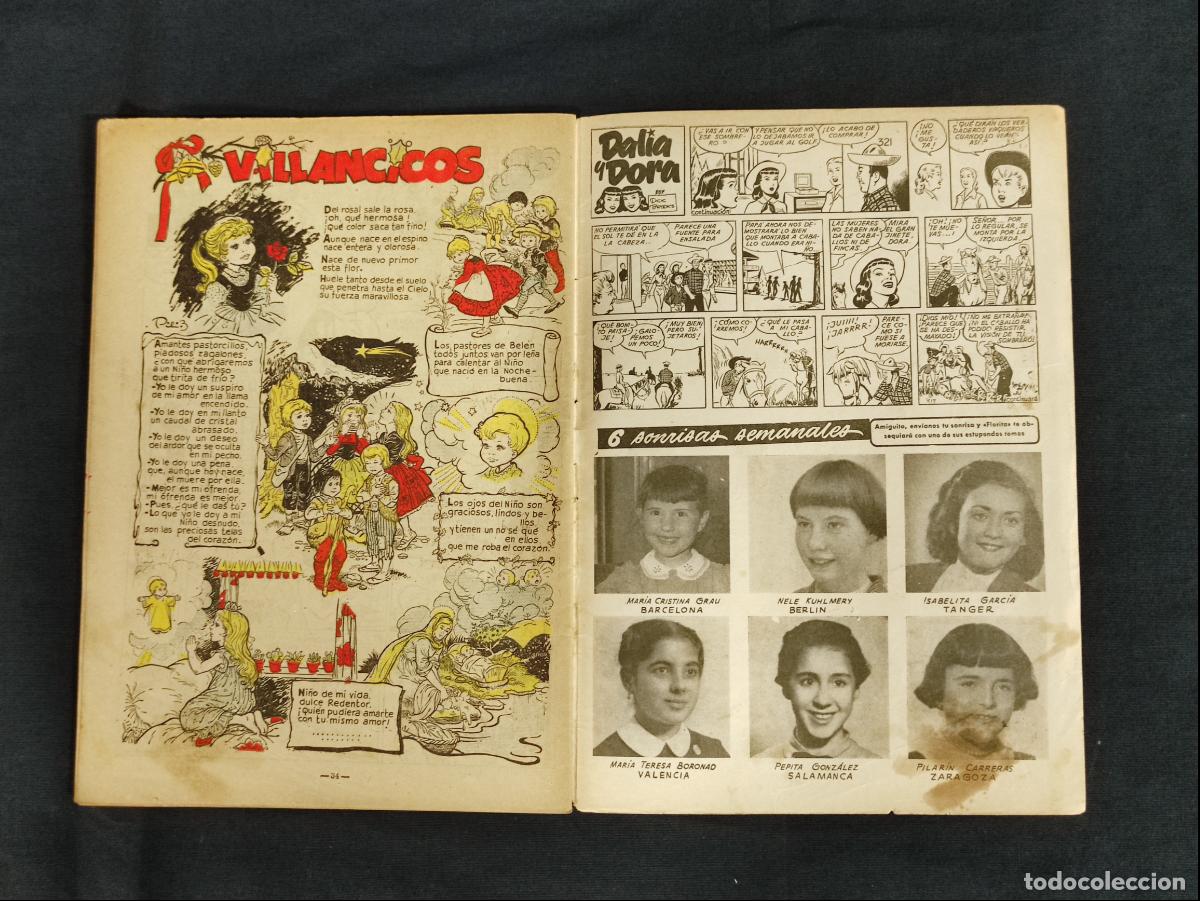 Tebeos: ALMANAQUE 1956 - FLORITA - - Foto 7