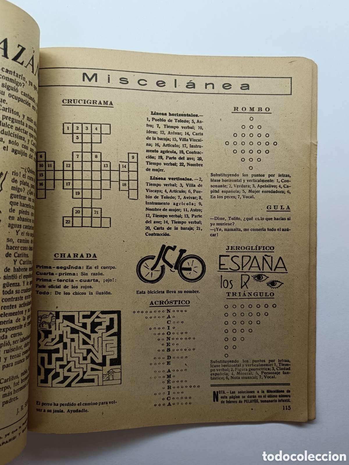 Tebeos: ALMANAQUE DE FLECHAS Y PELAYOS A&Ntilde;O 1939 - Foto 8