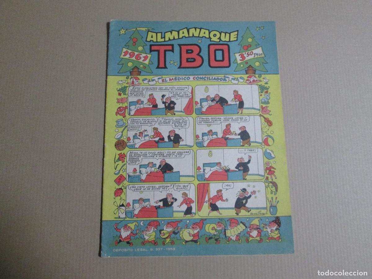 Tebeos: ALMANAQUE TBO 1961 de ediciones buigas - Foto 1