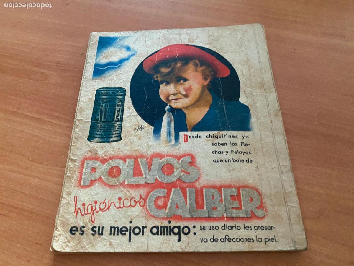 Tebeos: ALMANAQUE FLECHAS Y PELAYOS 1940 (ORIGINAL) (COB21) - Foto 2