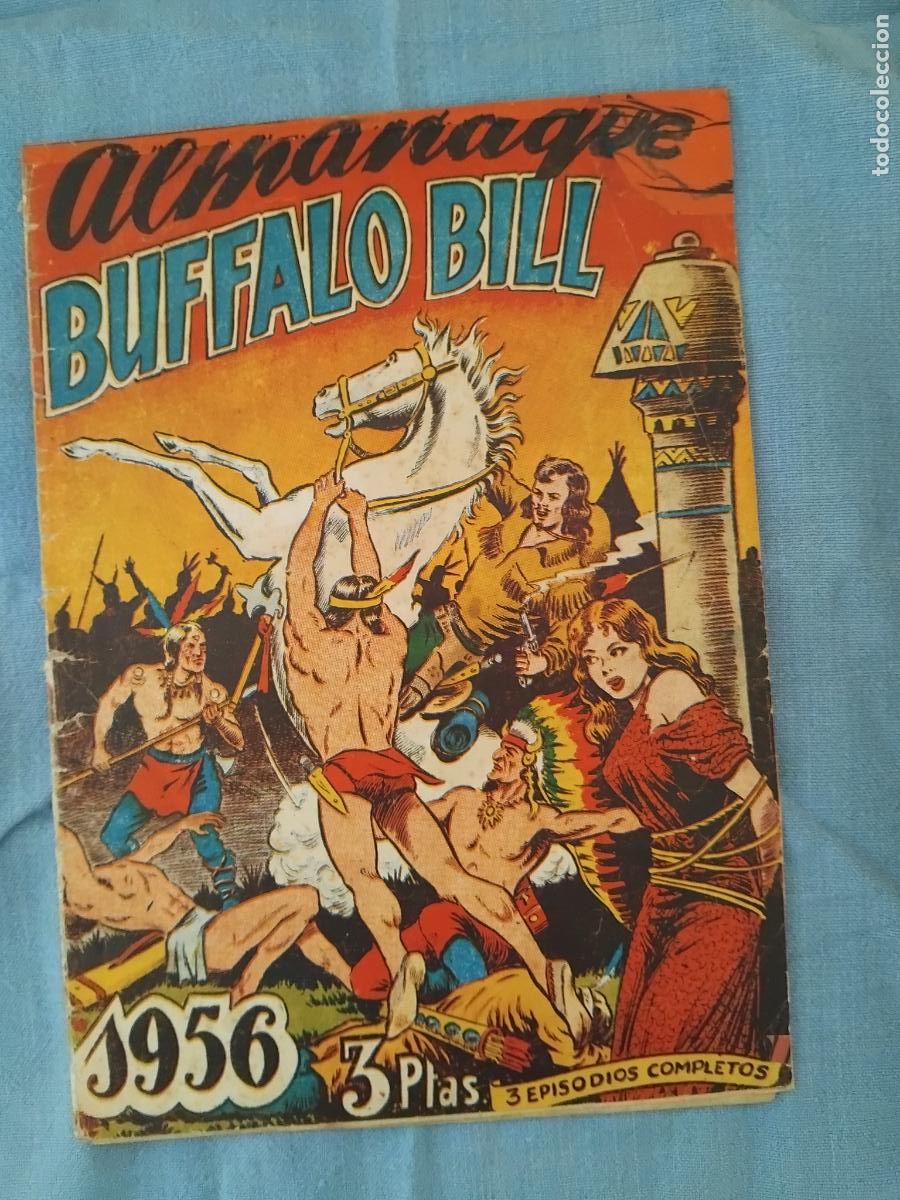 Tebeos: ALMANAQUE BUFALO BILL 1956. EDICIONES FERMA - Foto 1