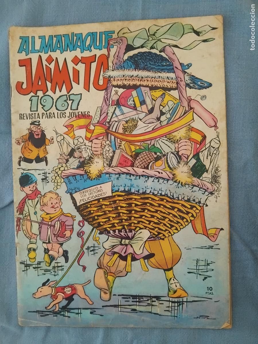 Tebeos: ALMANAQUE JAIMITO 1967. EDITORA VALENCIANA. - Foto 1