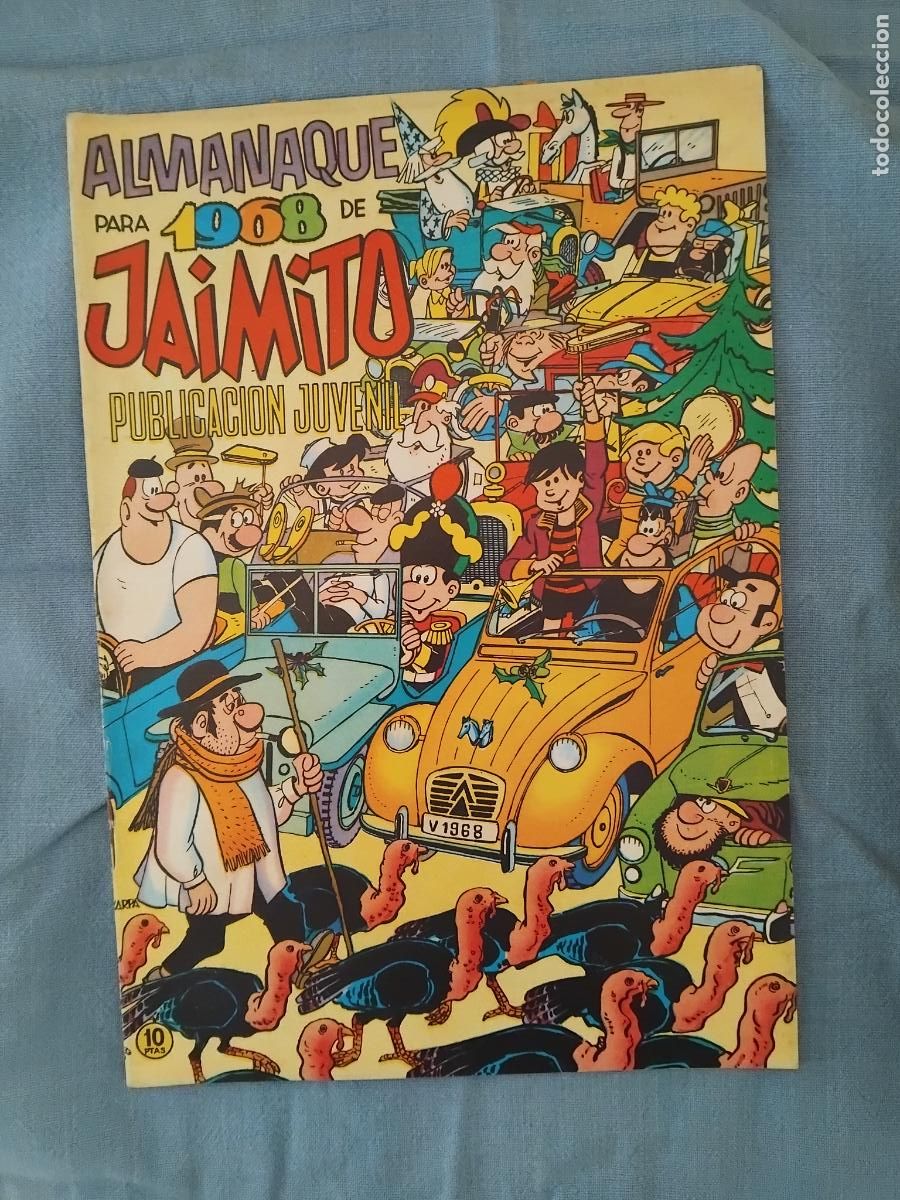 Tebeos: ALMANAQUE JAIMITO 1968. EDITORA VALENCIANA. - Foto 1