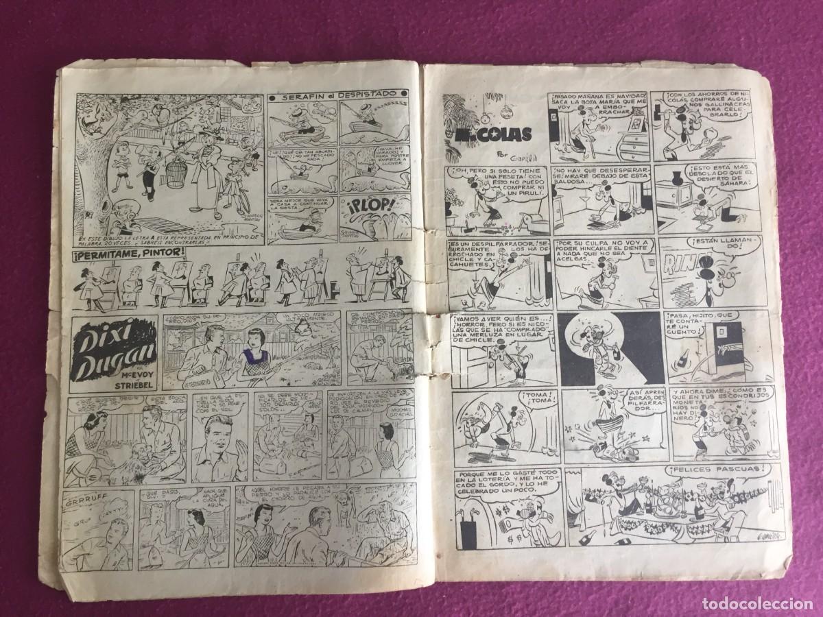 Tebeos: NICOLAS. ALMANAQUE 1955. ORIGINAL. EDICIONES GERPLA. - Foto 12
