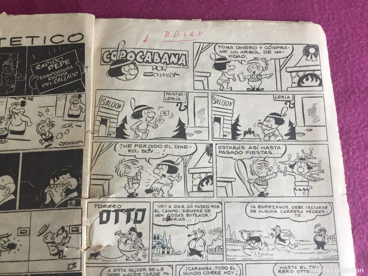Tebeos: NICOLAS. ALMANAQUE 1955. ORIGINAL. EDICIONES GERPLA. - Foto 17