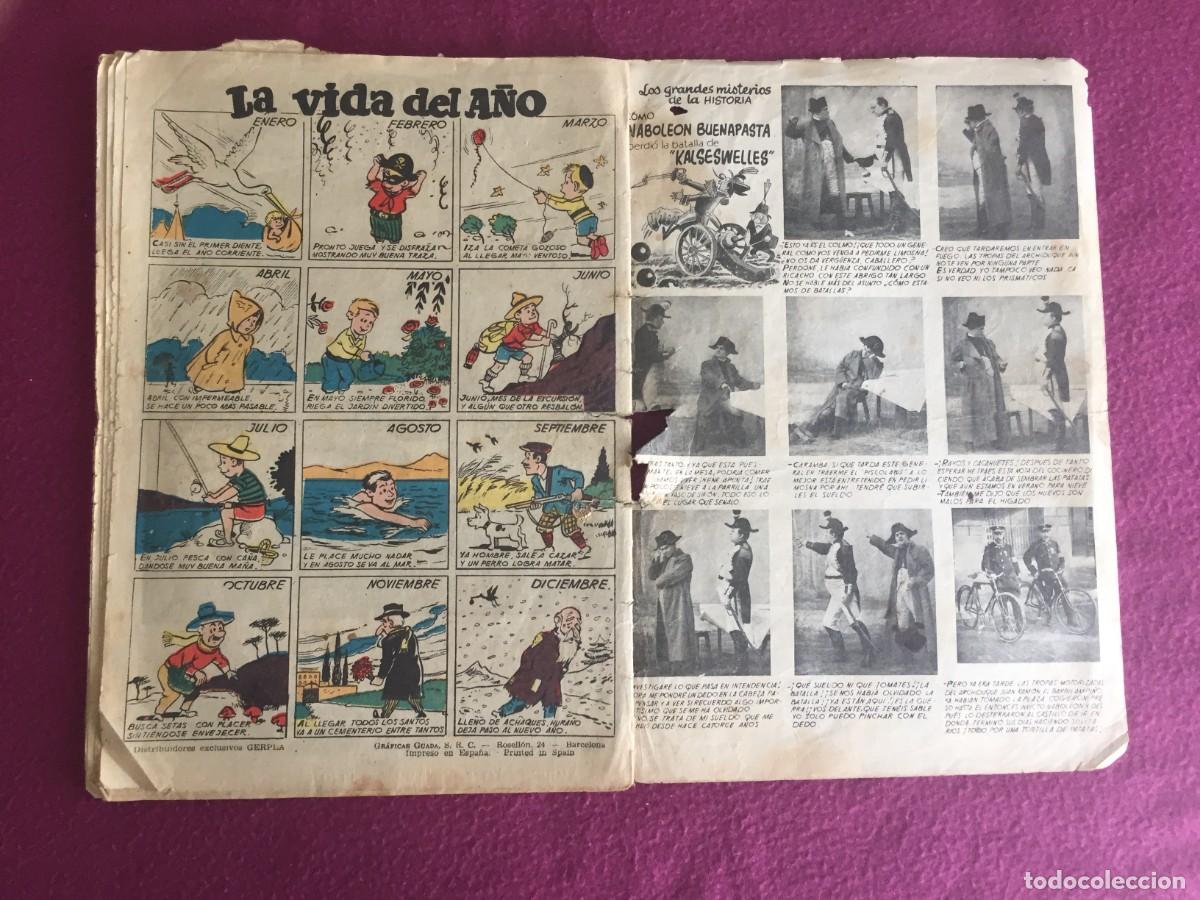 Tebeos: NICOLAS. ALMANAQUE 1955. ORIGINAL. EDICIONES GERPLA. - Foto 19