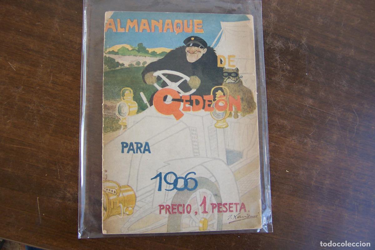 Tebeos: GEDEON ALMANAQUE 1906 - Foto 1