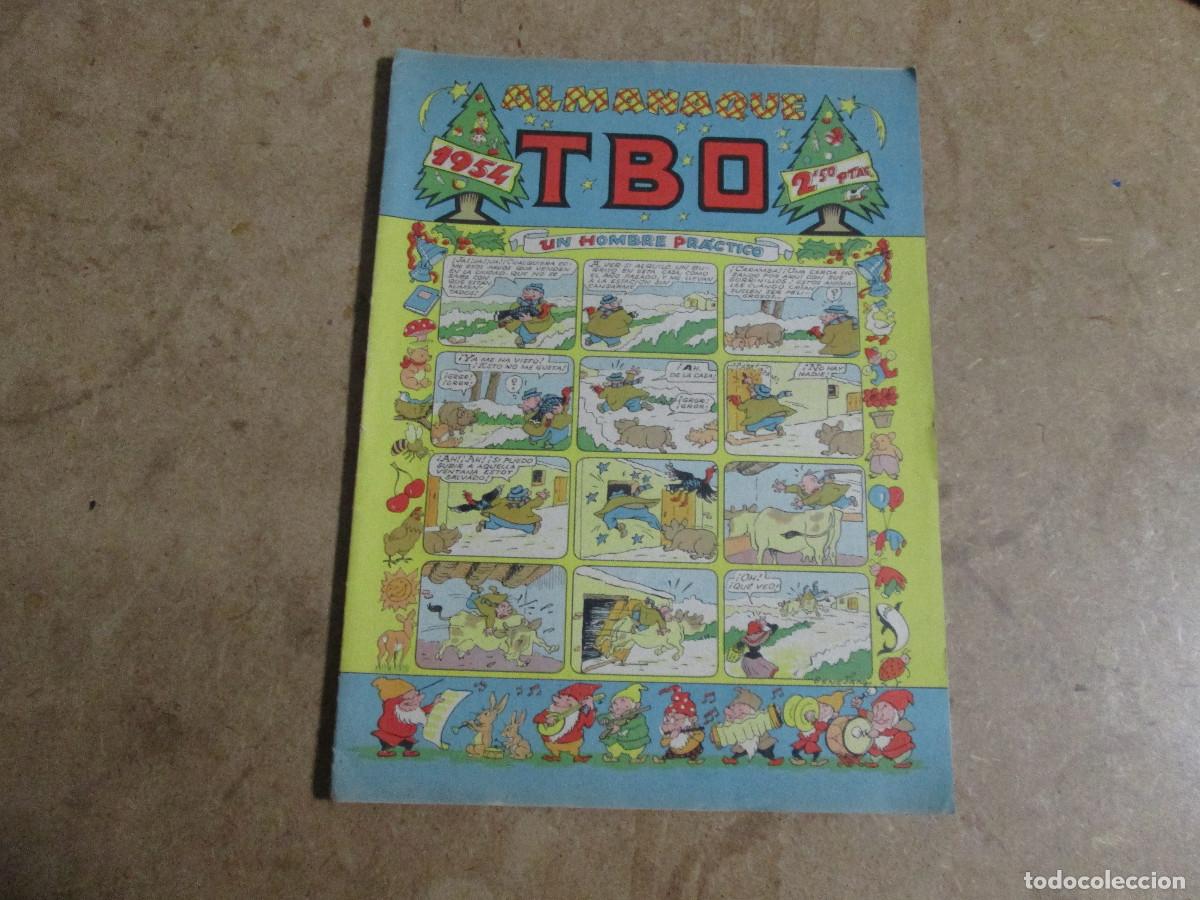 Tebeos: ALMANAQUE TBO 1954 de ediciones buigas - Foto 1