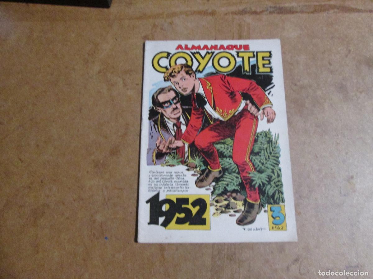 Tebeos: almanaque el coyote a&ntilde;o 1952 de ediciones cliper, original - Foto 1