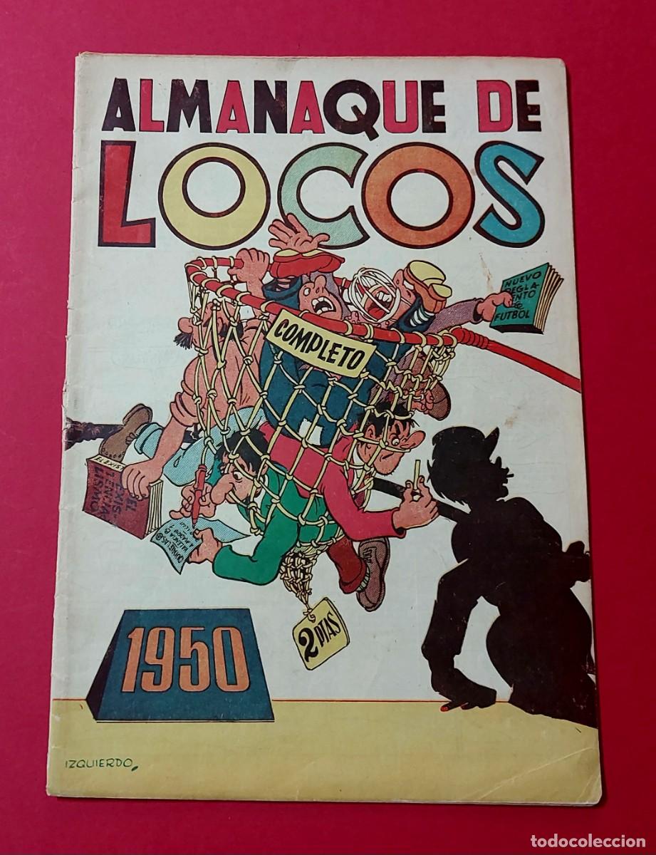 Tebeos: Locos Almanaque 1950 Original - Foto 1