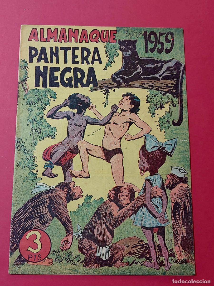 Tebeos: Pantera Negra Almanaque 1959 Original - Foto 1