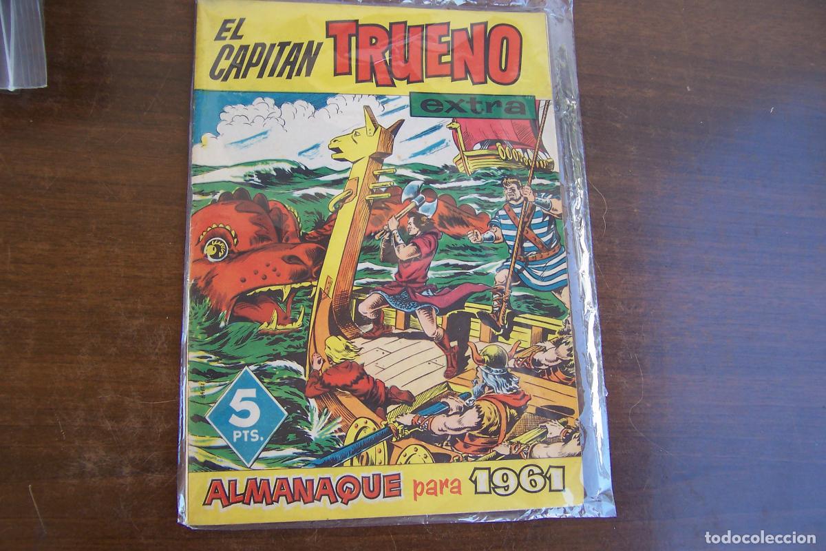Tebeos: el capit&aacute;n trueno extra almanaque para 1961 - Foto 1