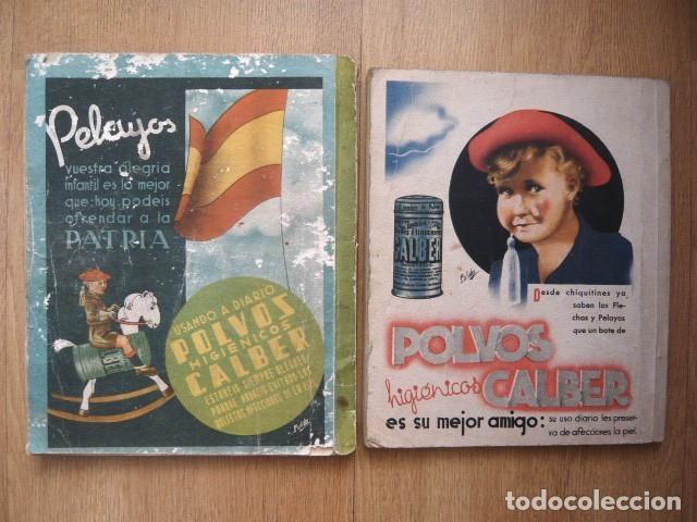 Tebeos: DOS ALMANAQUES FLECHAS Y PELAYOS 1938 Y 1940 - Foto 12