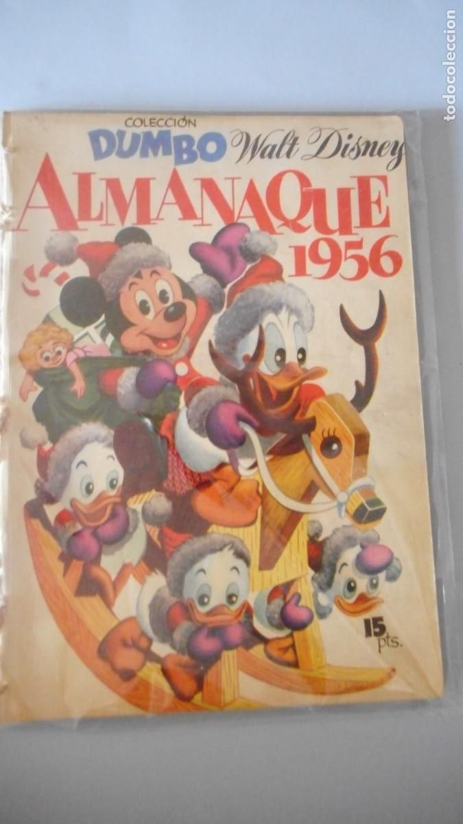 Tebeos: DUMBO ALMANAQUE PARA 1956 / C-24 - Foto 1