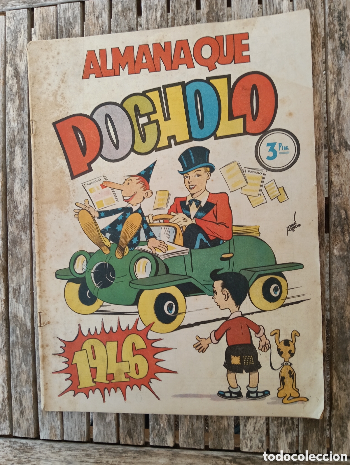 Tebeos: Almanaque Pocholo, 1946 , original - Foto 1