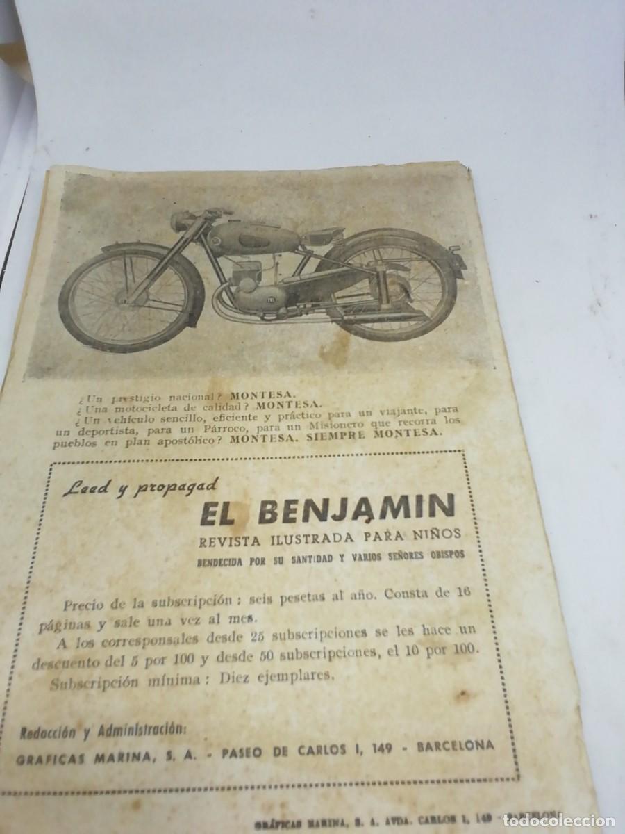 Tebeos: Almanaque el Benjamin 1952 c3 - Foto 2