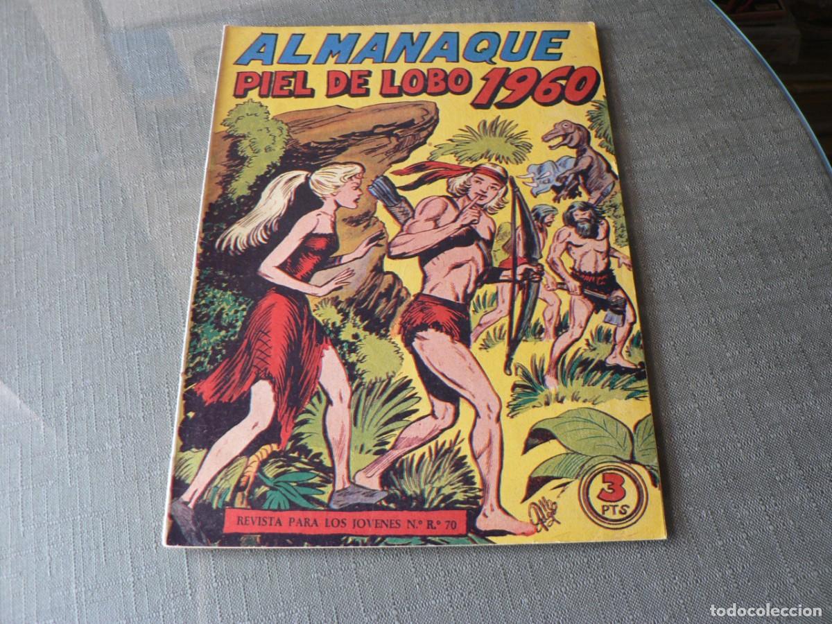 Tebeos: ALMANAQUE PIEL DE LOBO 1960 - Foto 1